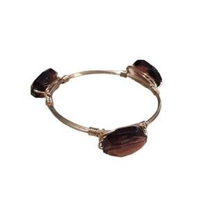 Brown and Gold Bracelet